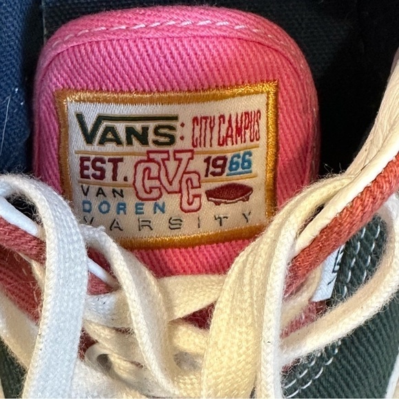 VANS City Campus Color Block Sneakers Women Size 6.0 Men’s 4.5 - Picture 6 of 7